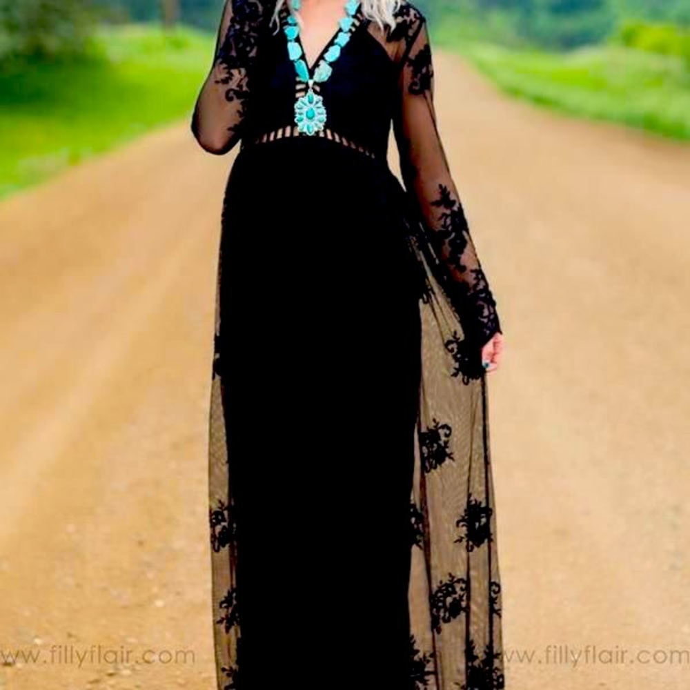 Eternal Love Lace Maxi Dress from Filly Flair